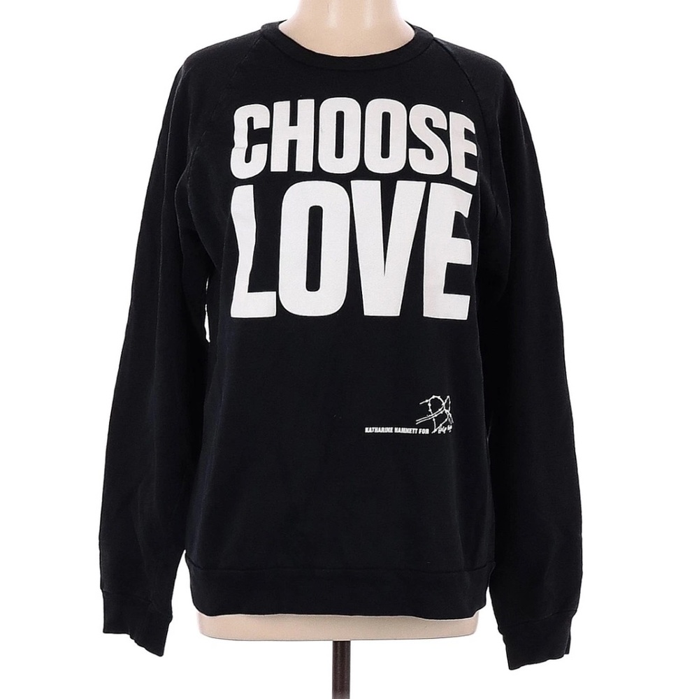 Katharine Hamnett 'Choose Love' Sweatshirt